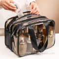 separation transparent waterproof makeup bag